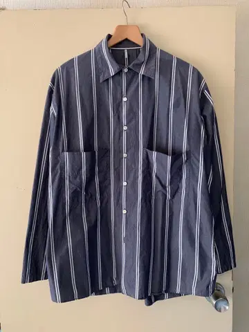 ETHOS 스트라이프 슬리핑 셔츠