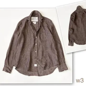 ( w3 ) 프랭크앤아이린 XS 린넨 셔츠 론 헤르만 Eileen