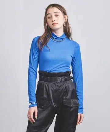 택 포함 새상품! UA 플라이스 터틀넥 티셔츠