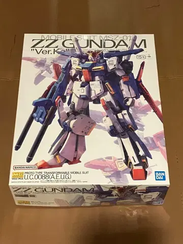 새상품 미개봉 건담 프라모델 MG ZZ건담 Ver.Ka 더블제타 카토키