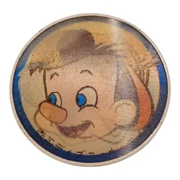 쇼와 40년대 피노키오/봉고 모리나가 디즈니 캐러멜 빅클리 배지