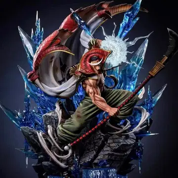 원피스 흰 수염 에드워드 뉴게이트 사황 레진 키트 피규어