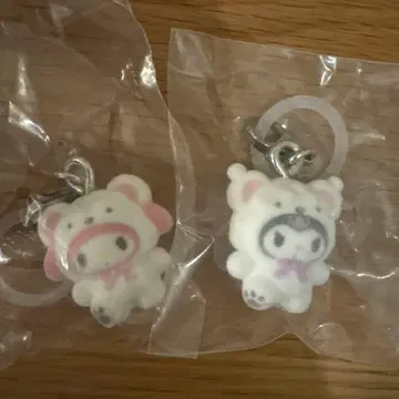 포근포근 스노우 마이멜로디 쿠로미 세트 메지루시 액세서리 미개봉 새상품