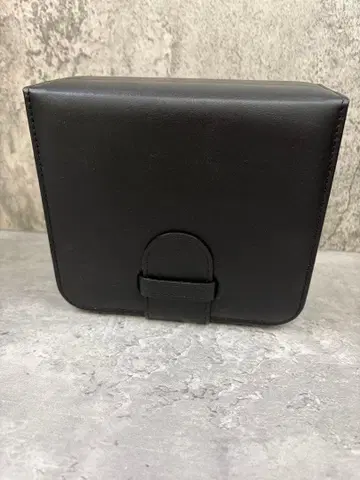 OMEGA 가죽 케이스 블랙