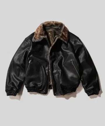 camphor wood 가죽 자켓