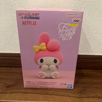 미개봉 하트 My Melody Fluffy Puffy 피규어