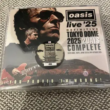 미개봉 새상품 oasis DEFINITIVE TOKYO DOME 2025