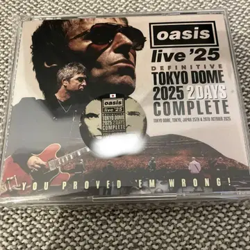 미개봉 새상품 oasis DEFINITIVE TOKYO DOME 2025