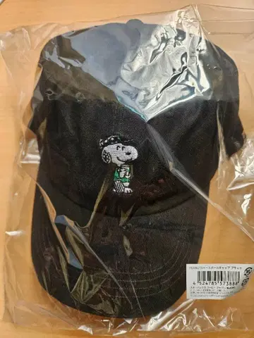 PEANUTS 야구 모자 블랙 스타벅스 스누피
