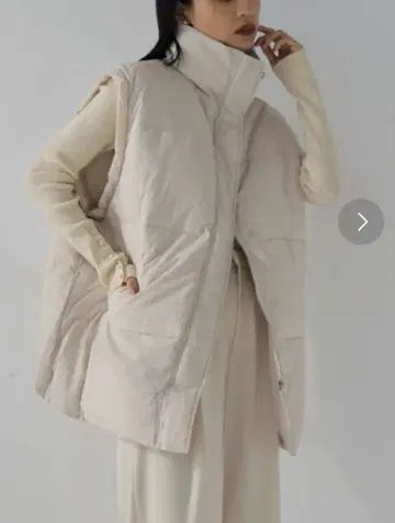 택 포함 새상품 hellam 헤람 충전솜 볼륨 다운 베스트