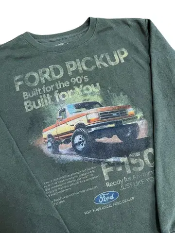 구제 의류 Ford F-150 맨투맨 XXL