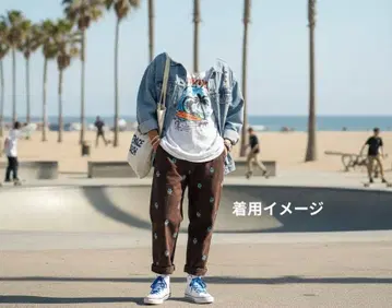 XLARGE 이지 팬츠 L/브라운