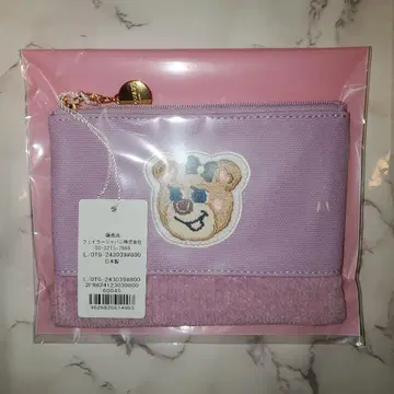 새상품 페이러 LOVERARY 올드 테디걸 와펜 파우치