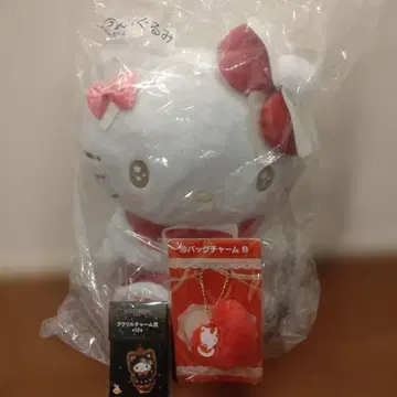 키티 복권 봉제 인형 참 2개
