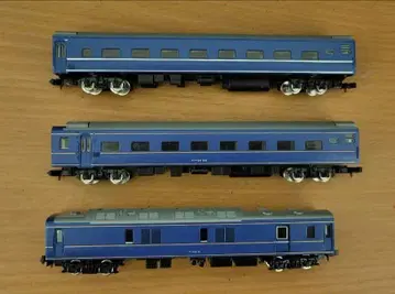 N 게이지 TOMIX 여객차 철도 모형 3량 세트 중고 정크