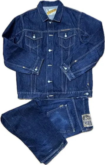 corefighter 자켓 셀비지 팬츠 상하의 세트 XL L