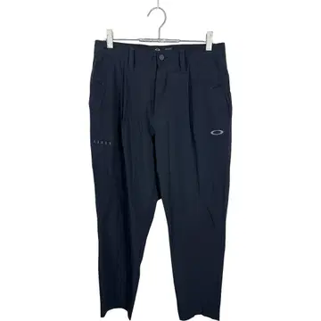 OAKLEY 오클리 남성용 블랙 나일론 팬츠 골프 의류 블랙
