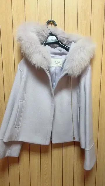 퍼 달린 숏 2WAY 코트