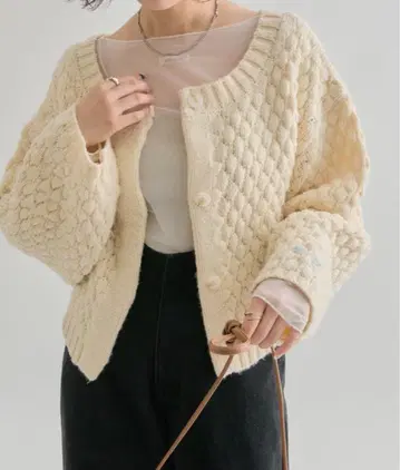 mystic 포포니트 가디건