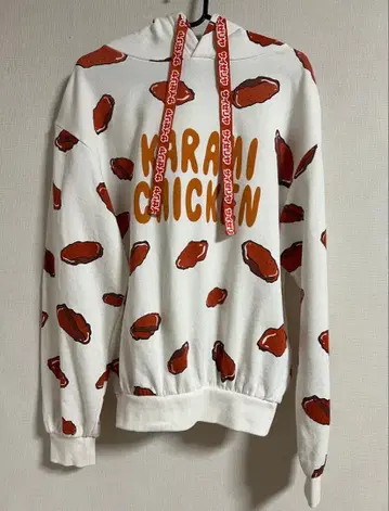 푸뉴즈 사이제리야 콜라보 후드티 매운 치킨 사이즈 1