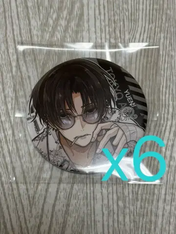 도쿄 에이리언즈 우염 트레이딩 캔뱃지 6점