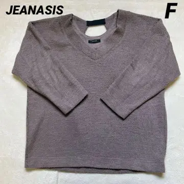 JEANASIS 지나시스 긴팔 V넥 니트탑