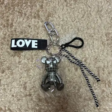 [새상품] 찰랑찰랑 키링 테디베어 백참