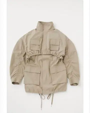 MOUSSY 베이지 밀리터리 자켓