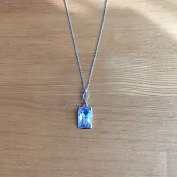 SWAROVSKI 스와로브스키 목걸이 클리어 크리스탈