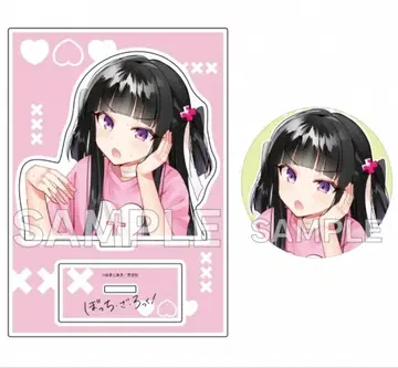 봇치 더 록! 게이머즈 한정판 아크릴 스탠드 + 캔뱃지 세트