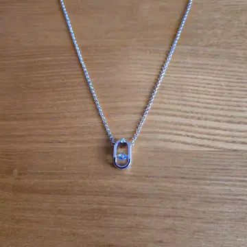 SWAROVSKI 스와로브스키 목걸이 댄싱스톤 블루