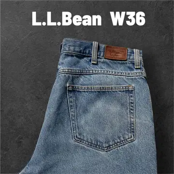 L.L.Bean 멕시코제 빅 사이즈 데님 실측치수 W36 L30