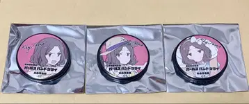 걸즈밴드클라이 청춘광주곡 전편 입장 특전 캔뱃지 지 3개