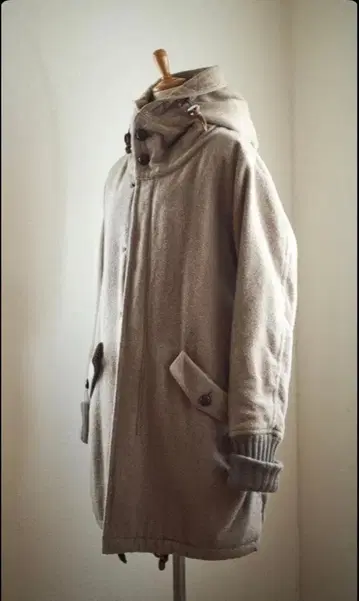 Trove 트로브 모즈 코트 그레이 베이지 그레이지