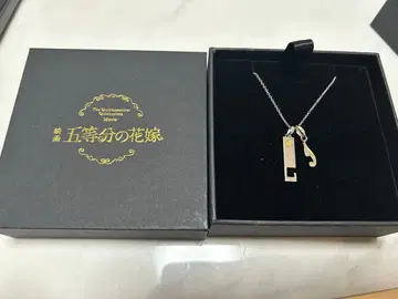 영화 5등분의 신부 나카노 이치카 실버 목걸이