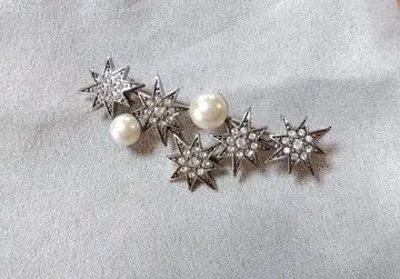ADER.bijoux 스타 펄 믹스 브로치 [ 새상품급 ]