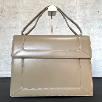 [ 미사용급 ] HAMANO 하마노 가죽공예 카프 레더 그레이지 핸드백