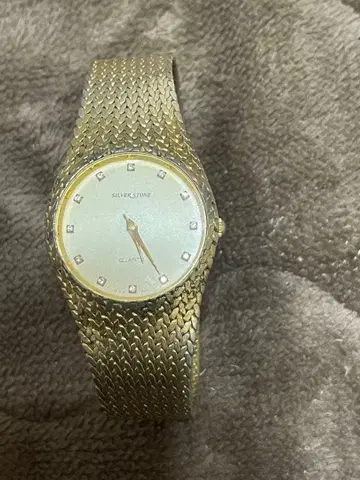 Silverstone 골드 메쉬 여성용 시계
