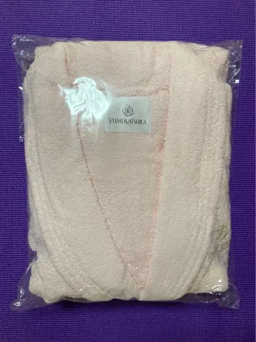 YUMI KATSURA 핑크 목욕 가운