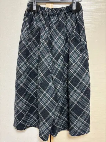 CRESCENT DUO 울 와이드 팬츠 M 새상품 크레센트 듀오