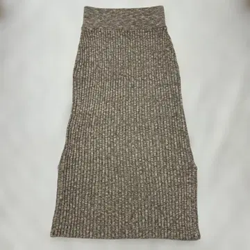 SNIDEL 스나이델 멜란지 니트 스커트 롱 스커트 타이트 스커트