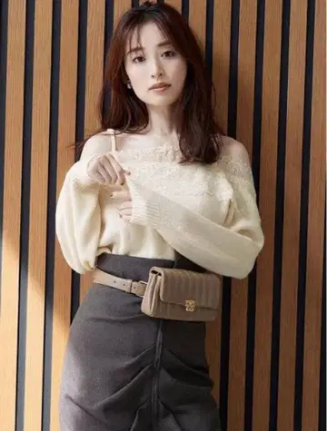 스나이델 레이스 트리밍 니트 풀오버 23aw