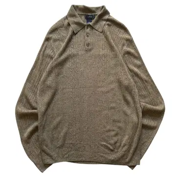 00s Dockers l/s Acryl knit polo