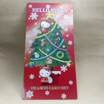 헬로키티 JR 홋카이도 오렌지 카드 세트