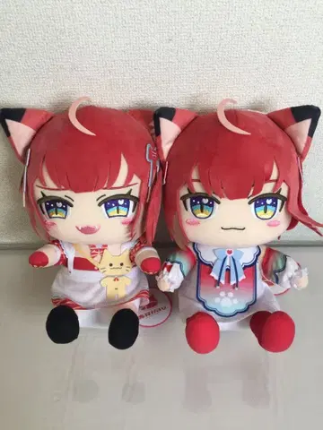ZY-379 미사용 아카미 카루비 오스와리 봉제 인형 전 2종 세트