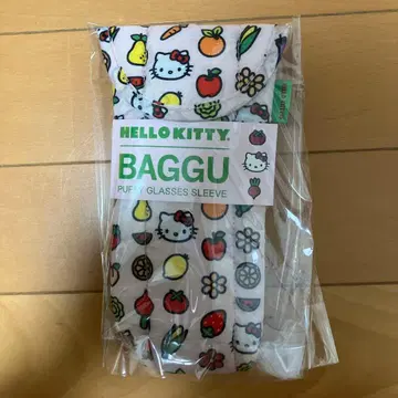 'BAGGU' 헬로키티 아이콘 패턴 안경 케이스 안경 파우치 새상품