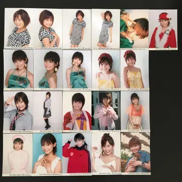 82 모닝구무스메. 아베 나츠미 브로마이드 21장 세트