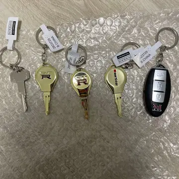 [ 한정판 ] GT-R 나리키리 오너 시리즈 가챠 열쇠 키 전 5종 세트