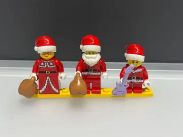[LEGO] 산타 미니 피규어 3개 세트 아이템 포함