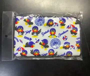 도쿄 야쿠르트 스왈로스 츠바쿠로 패턴 파우치